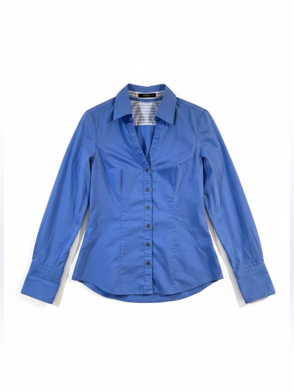 Express Design Studio Button Up Top Long Sleeve Collared Small